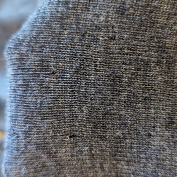 Vintage Varsity Gray Stripe Wool Sweater - Picture 13 of 16